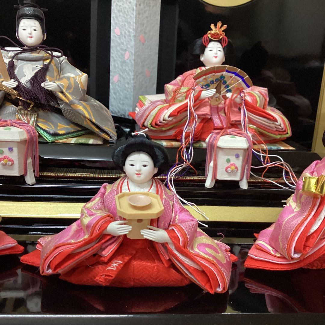 雛人形　五人飾り　雛匠東玉　中古品