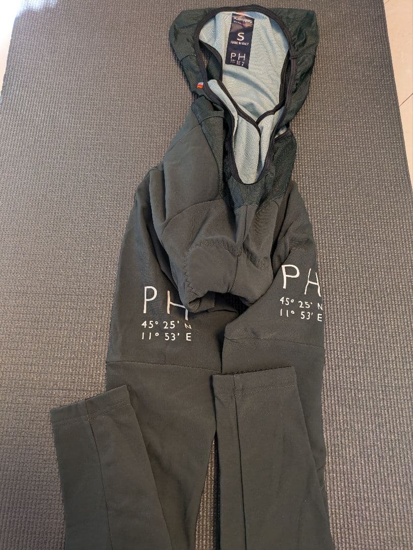 プッシュハードPush HardサーマルビブタイツSサイズ