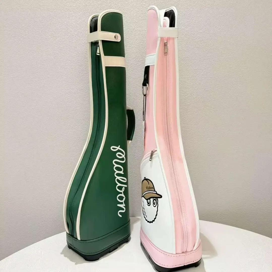 マルボン Malbon クラブスタンド ハーフケース キャディバッグPink