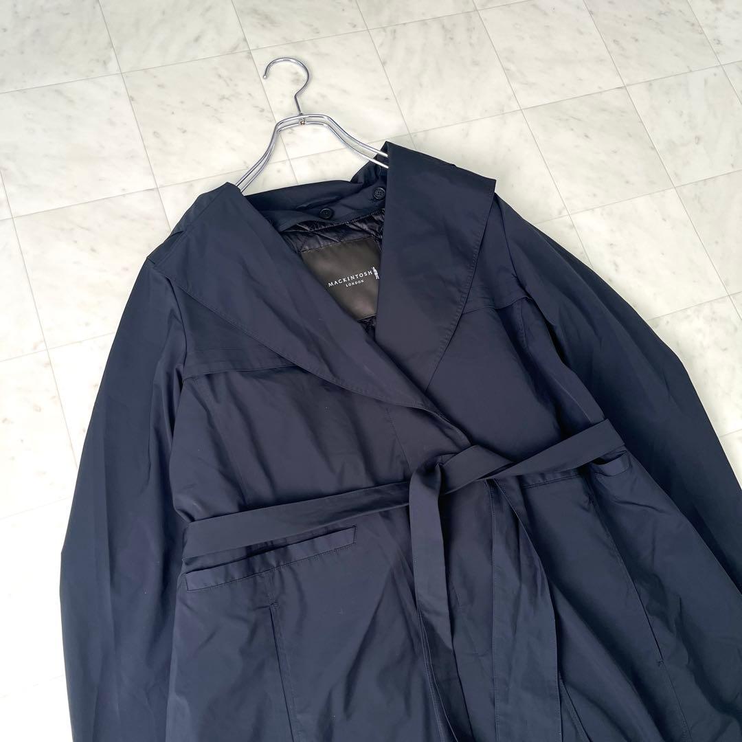 美品♡マッキントッシュロンドン 中綿ライナー スプリングコート ベルト 36
