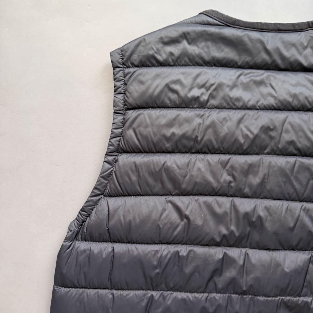 DANTON ダントン インナーダウン ダウンベスト ブラック 黒 34 薄手