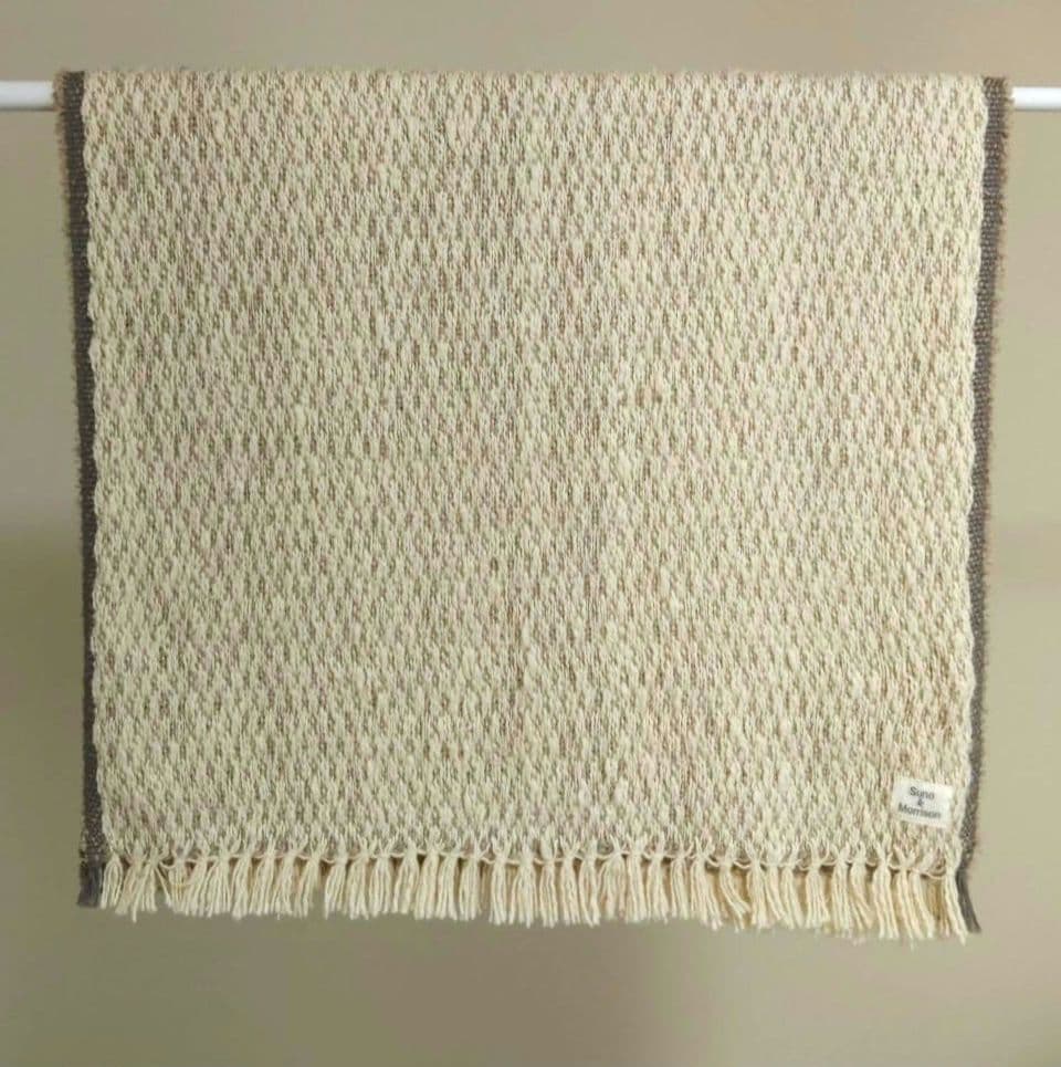 Suno&Morrison　ガラ紡ミディアムストール