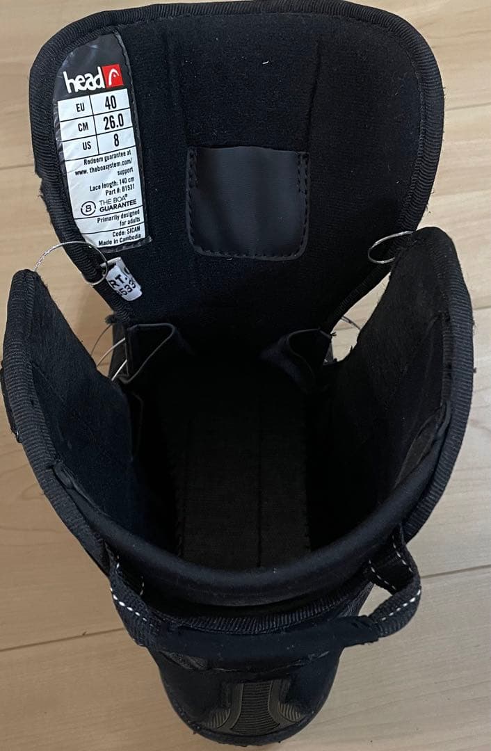 HEAD BOA スノボブーツ　PERFECT FIT メンズ26cm