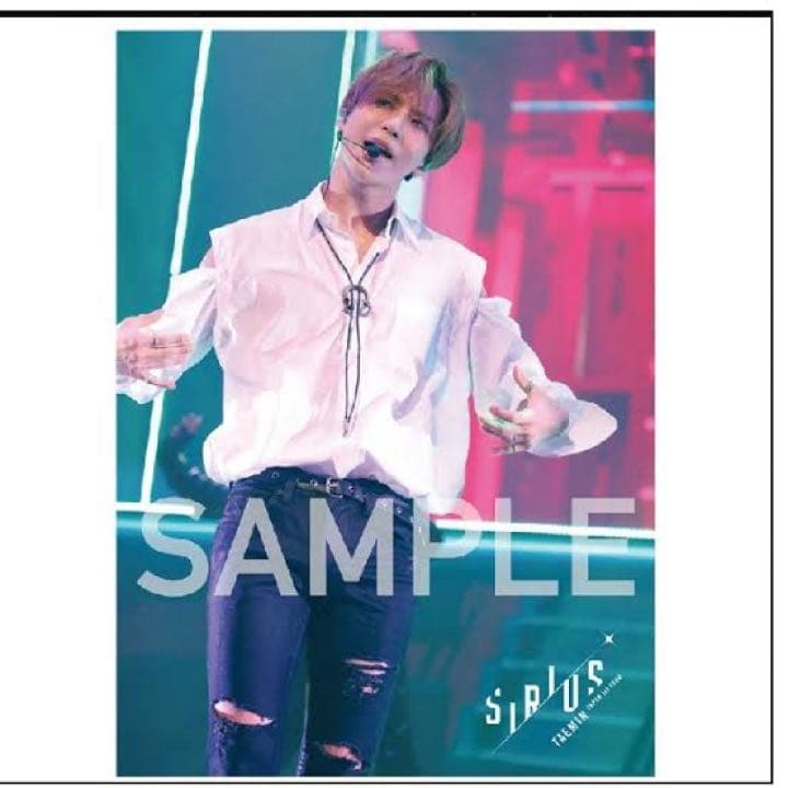テミン SIRIUS FC限定盤 Blu-ray トレカ ポスター SHINee