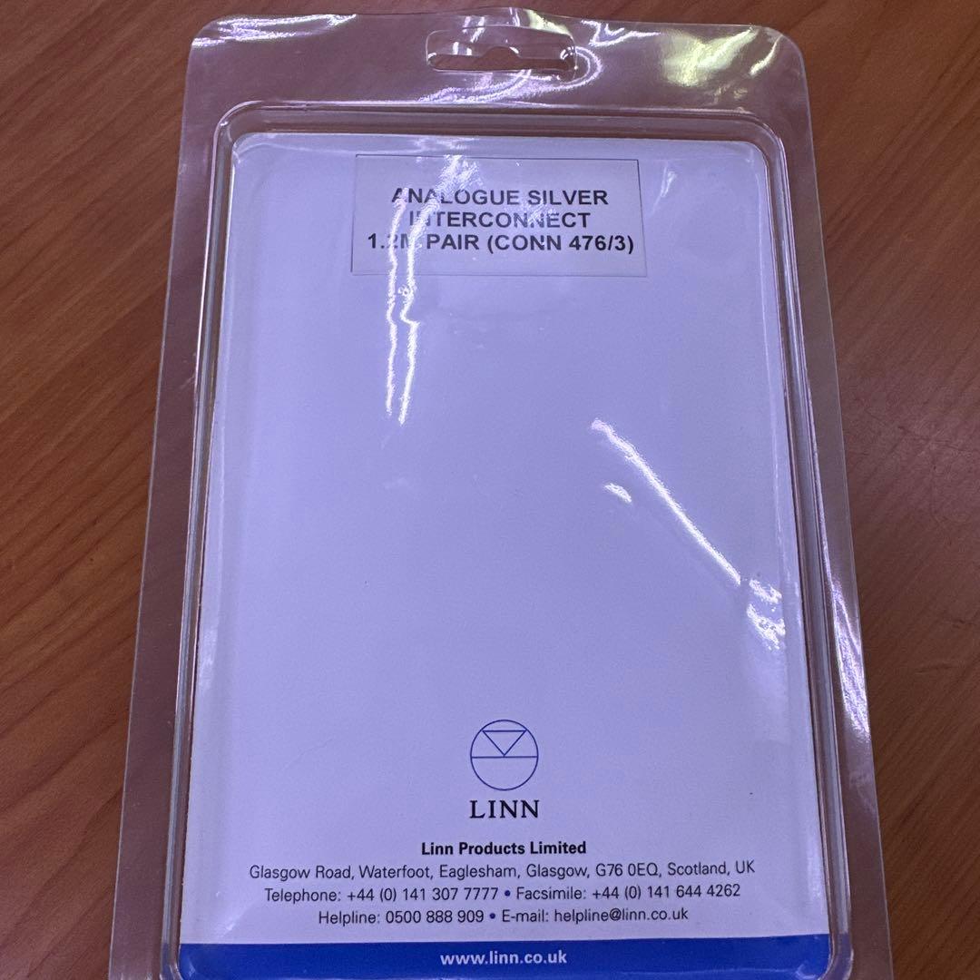 未使用品！ LINN RCAケーブル SI12/UB/1.2mペア