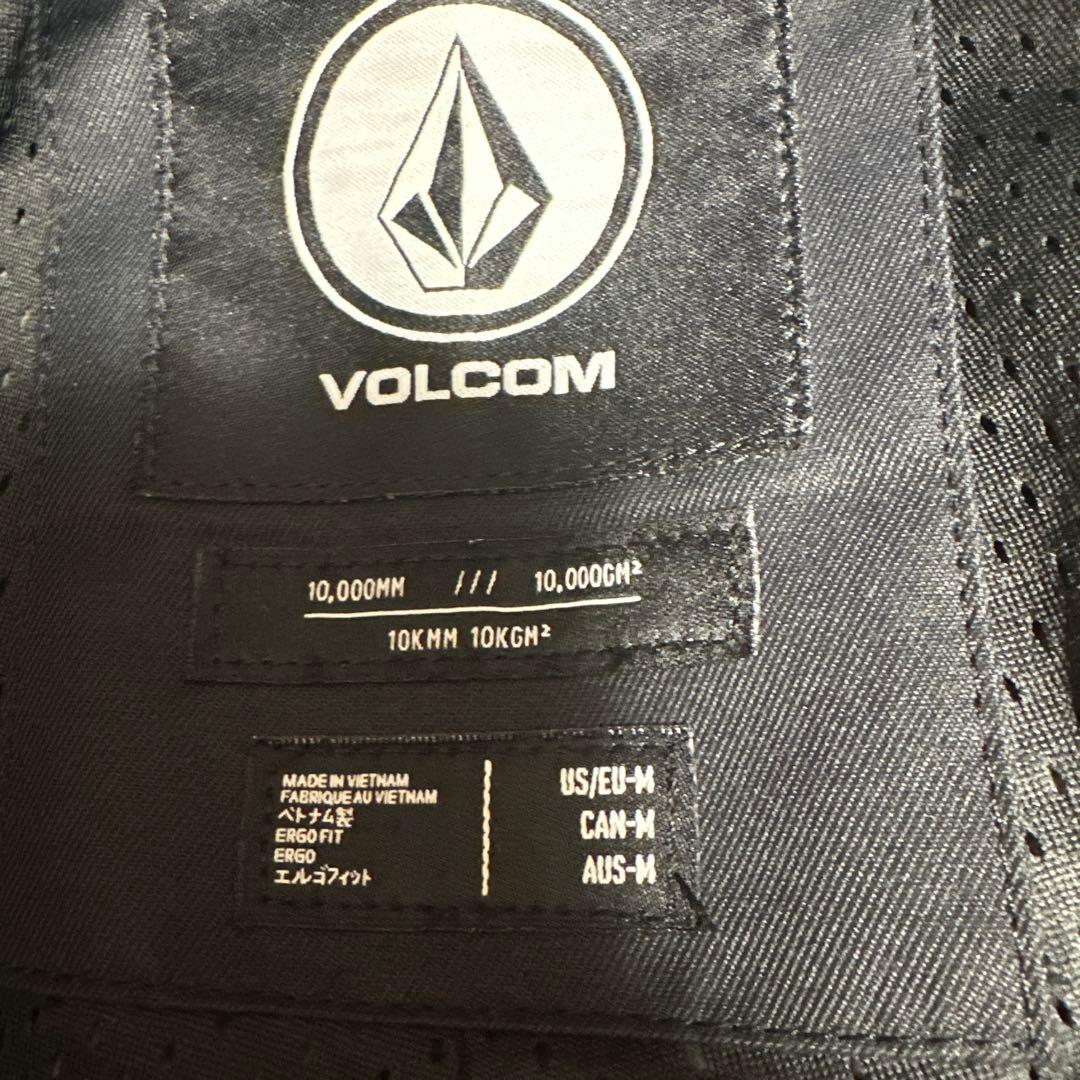 VOLCOM スノボウェア上下 M 黒