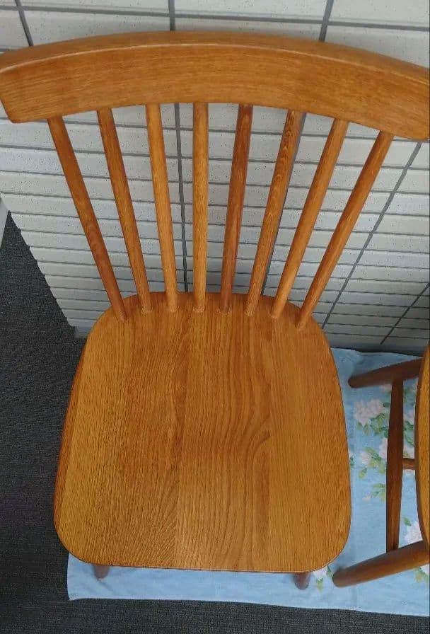 【ノーチェ】ダイニングチェア 2脚　※引き取り限定