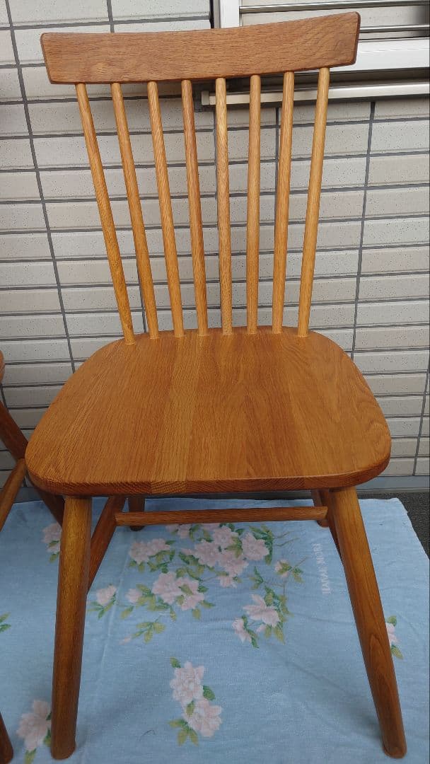 【ノーチェ】ダイニングチェア 2脚　※引き取り限定