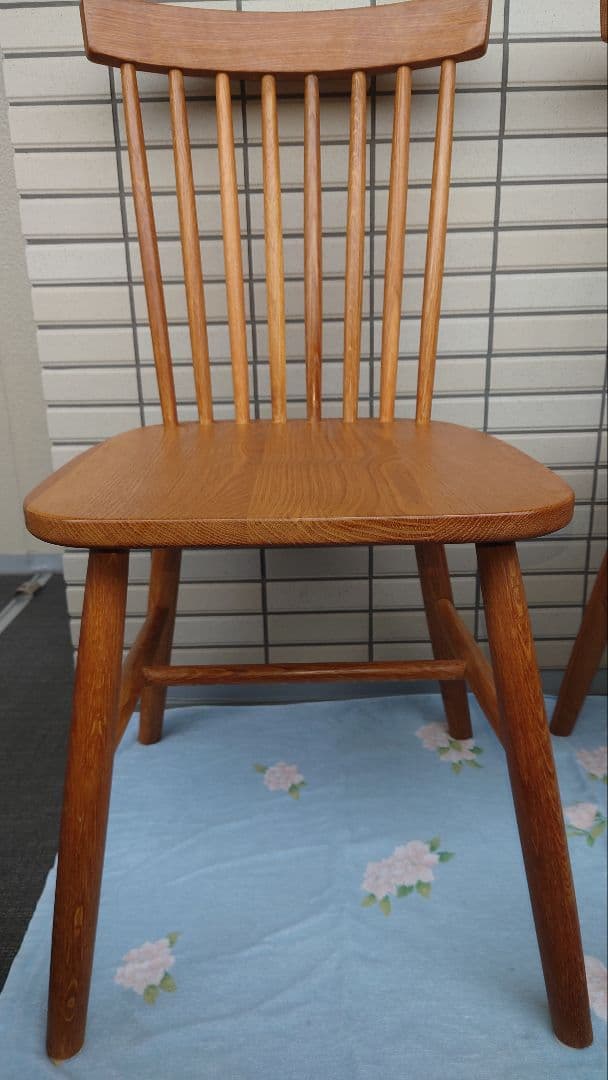 【ノーチェ】ダイニングチェア 2脚　※引き取り限定