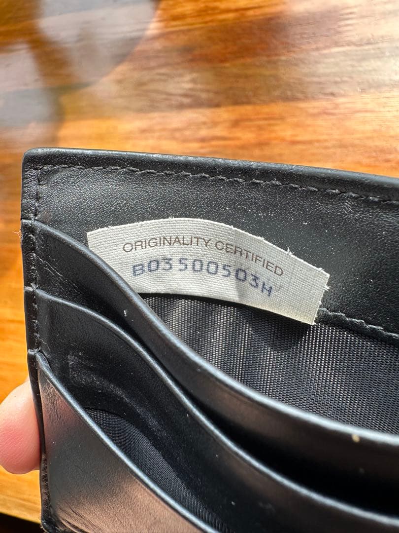 ボッテガヴェネタ　イントレチャート　マネークリップ付き　カードケース