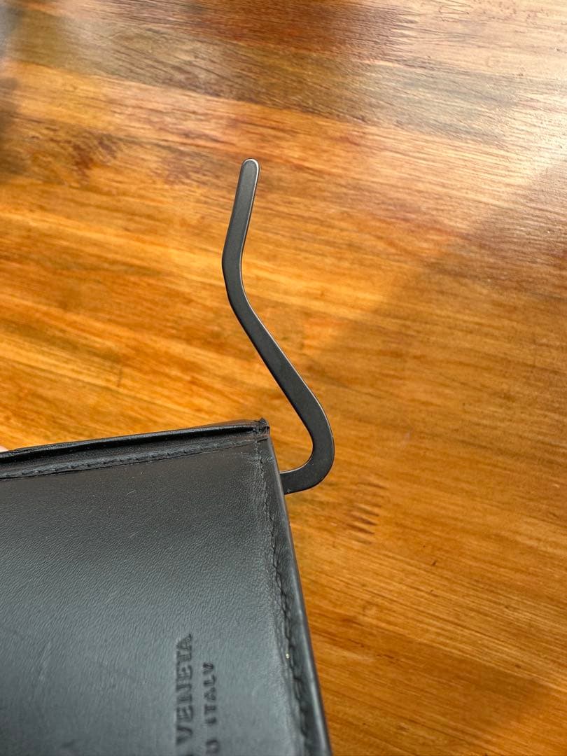 ボッテガヴェネタ　イントレチャート　マネークリップ付き　カードケース