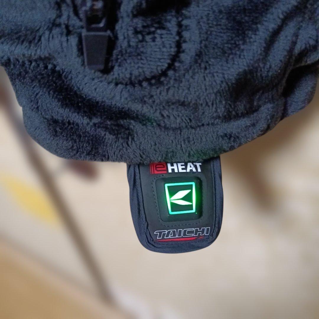 TAICHI e-HEAT 電熱ジャケット 黒 RSU635 バッテリ充電器込み
