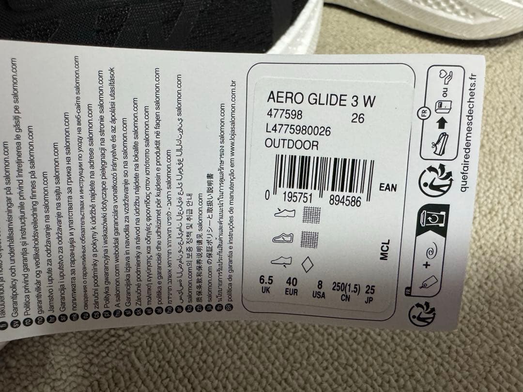 PACHA　SALOMON AERO GLIDE3W