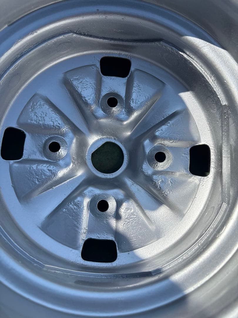 イノチェンティ ミニクーパー 純正ホイール レストア済み