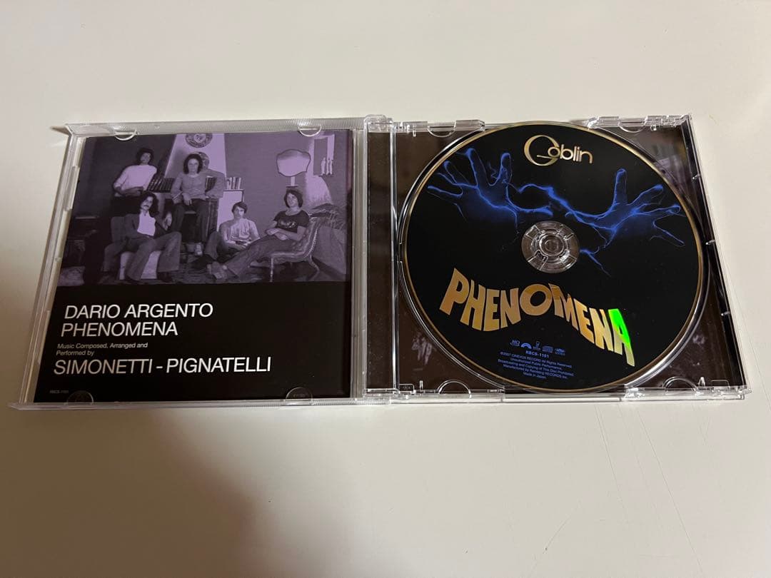 PHENOMENA サウンドトラック CD