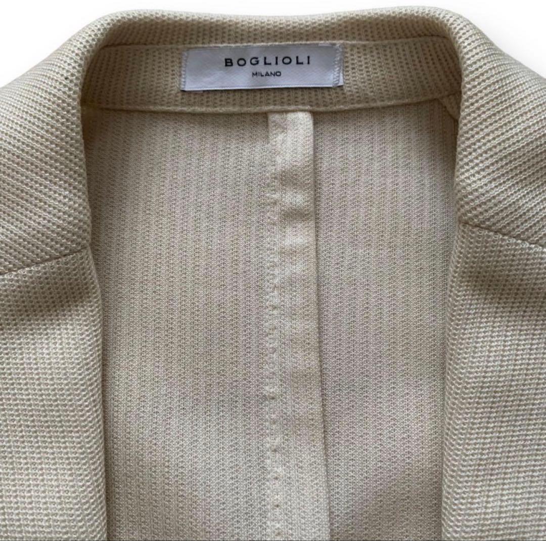 BOGLIOLI / K-JACKET/コットンニットテーラードジャケット