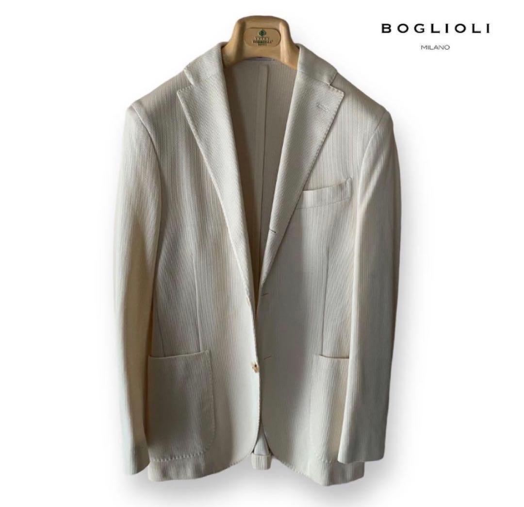 BOGLIOLI / K-JACKET/コットンニットテーラードジャケット