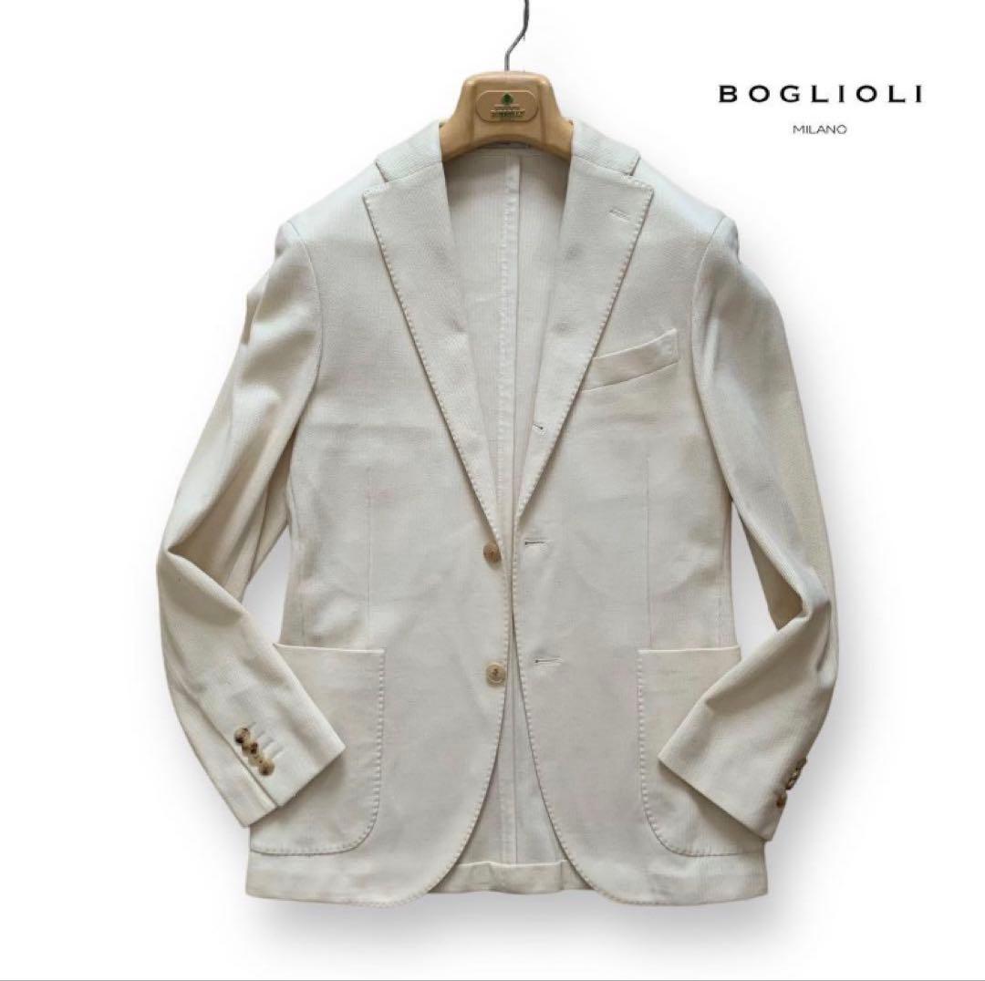 BOGLIOLI / K-JACKET/コットンニットテーラードジャケット