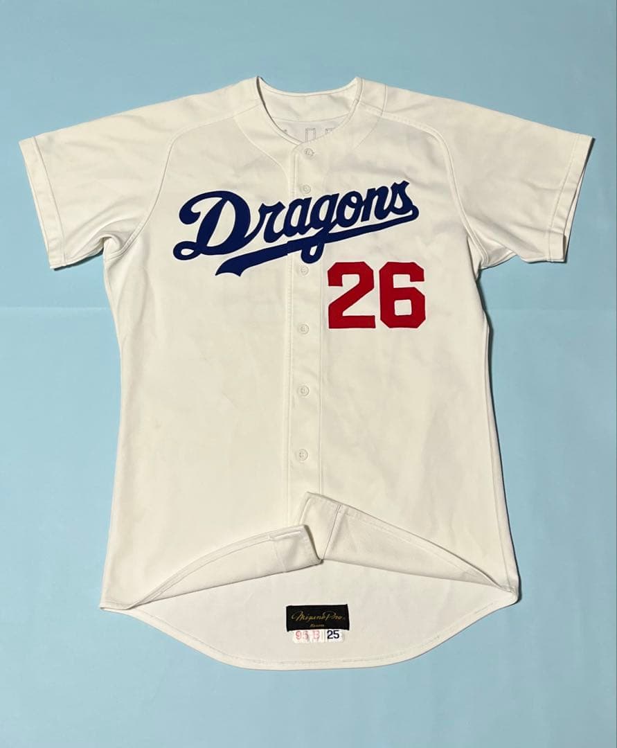 中日ドラゴンズ　落合英二投手ユニフォーム　球団支給品　実使用