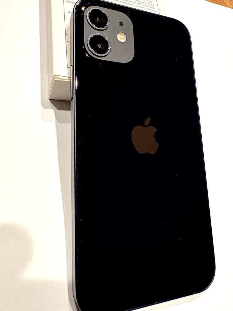 iPhone12 ブラック　美品　128GB SIMフリー