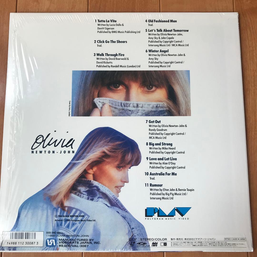 オリビア・ニュートン・ジョン　レーザーディスク　４枚セット
