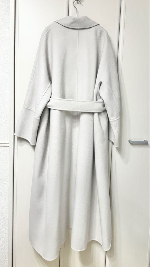 ebure ウール100% ロングコート　36