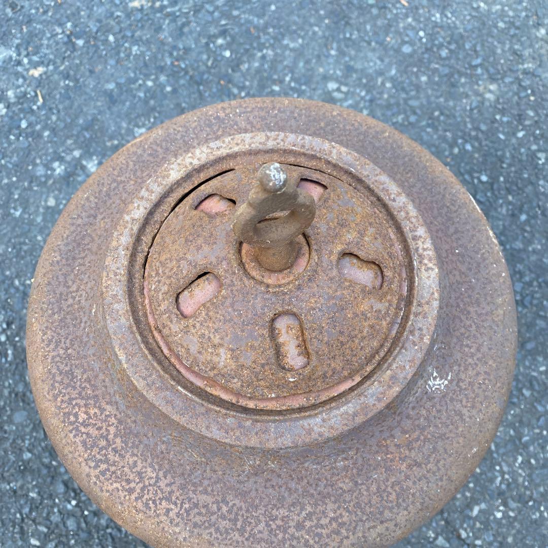 鋳鉄 薪ストーブ 七輪　暖房器具　高さ45cm
