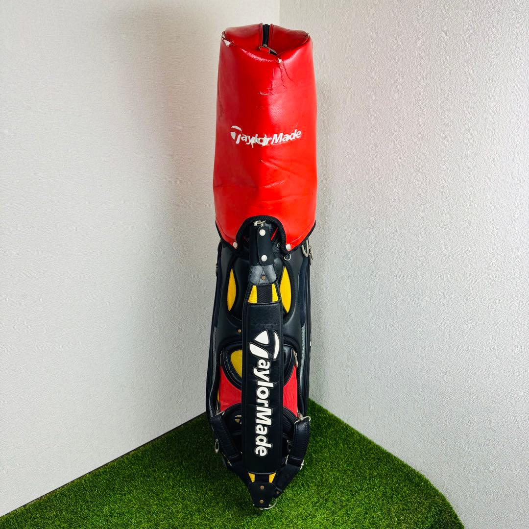 【人気カラー】TaylorMade ツアーモデル キャディバッグ 赤