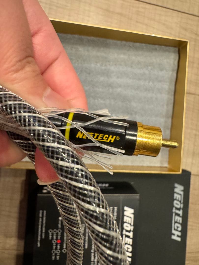 NEOTECH デジタルケーブル　RCA 同軸ケーブルNEVD-2001