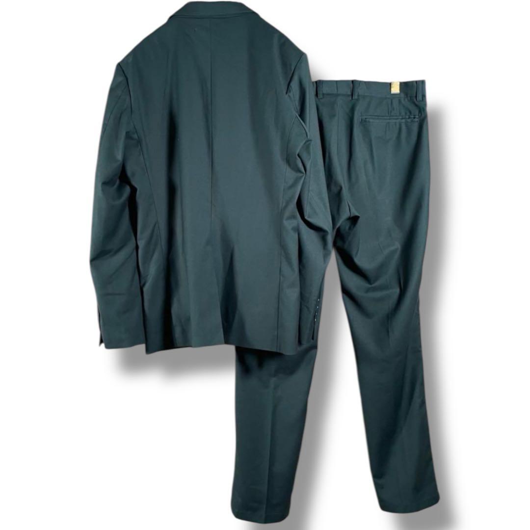 希少カラー ガレージルーム スーツ　セットアップ グリーン 緑 M