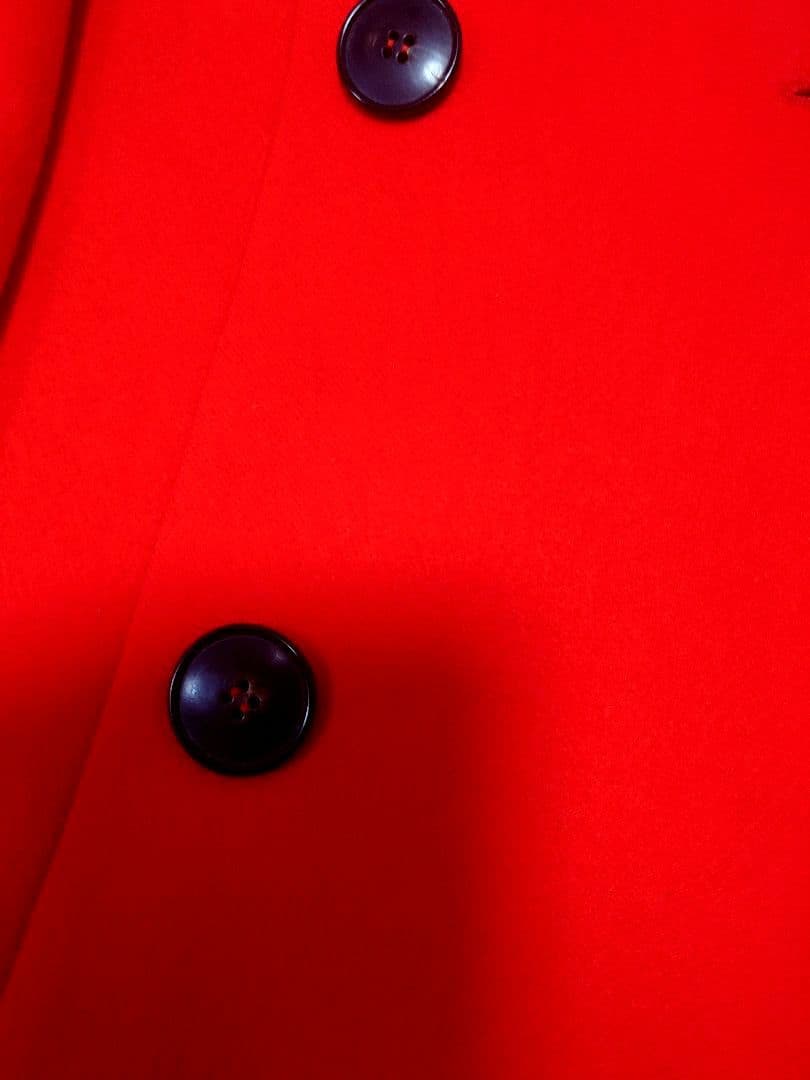 Christian Dior ダブルブレストコート オレンジ