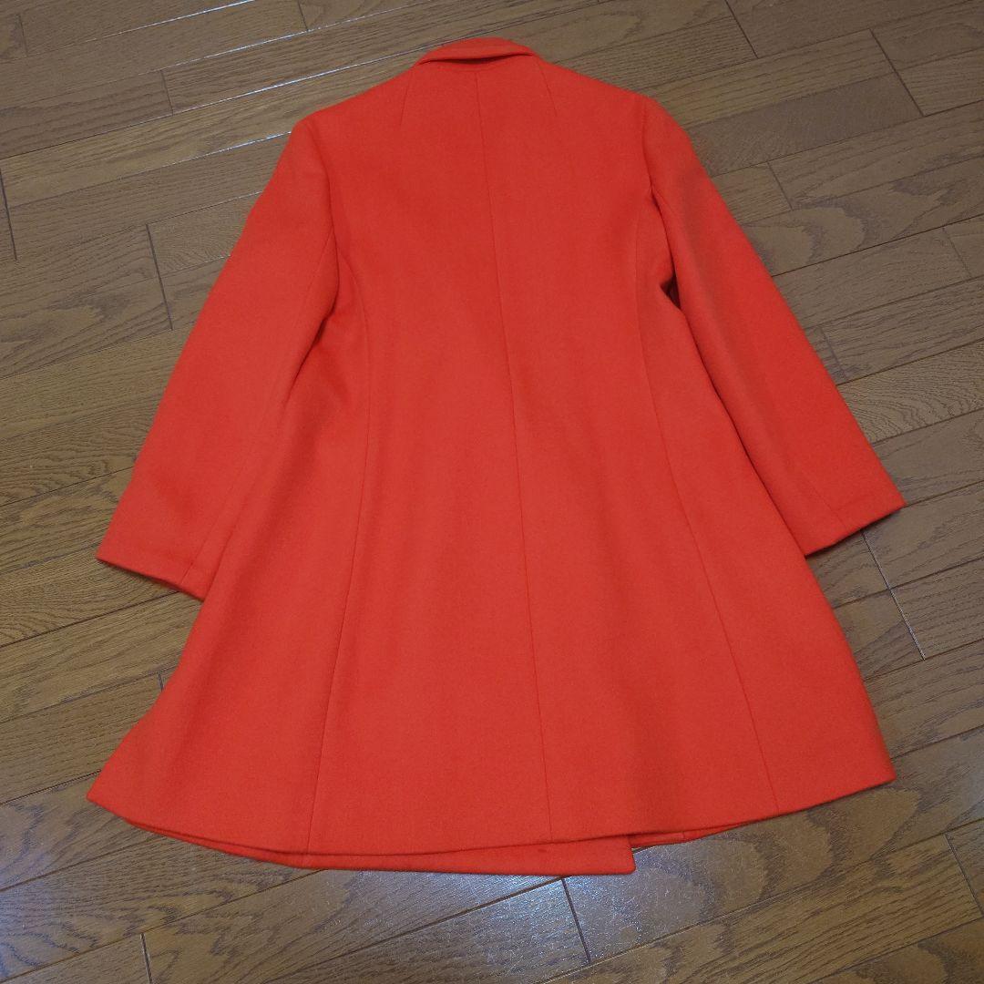 Christian Dior ダブルブレストコート オレンジ