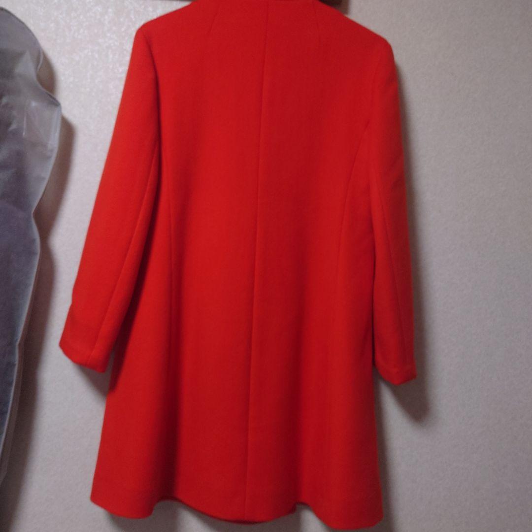 Christian Dior ダブルブレストコート オレンジ