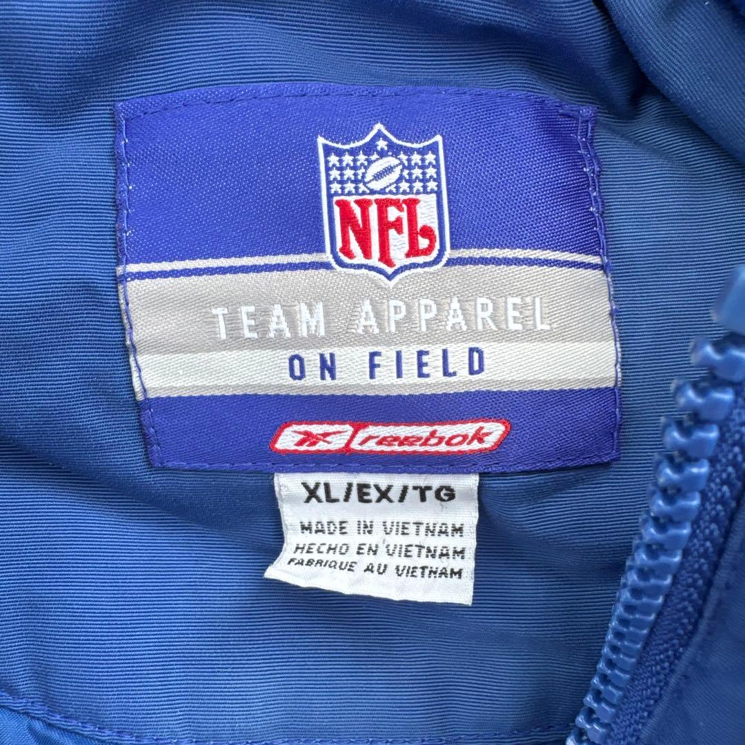 NFL Reebok New York Giants チームロゴ アウター 中綿