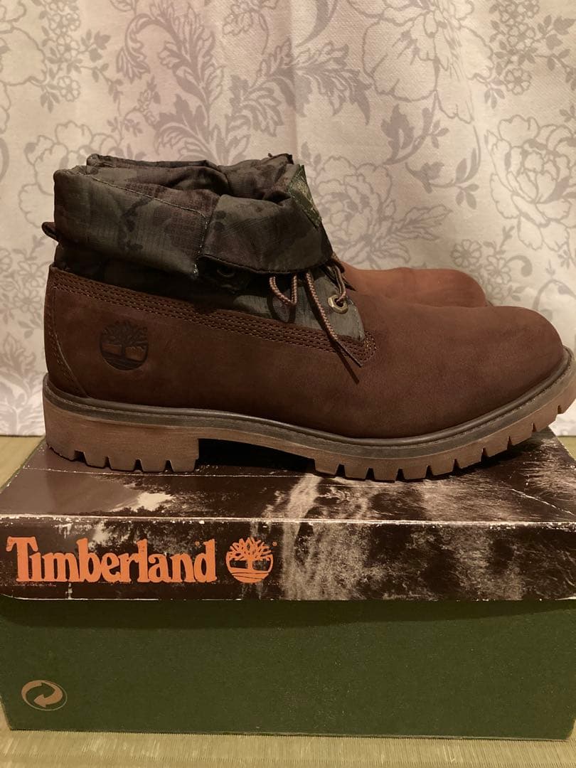 美品ティンバーランド　ロールトップ　9W27センチ
