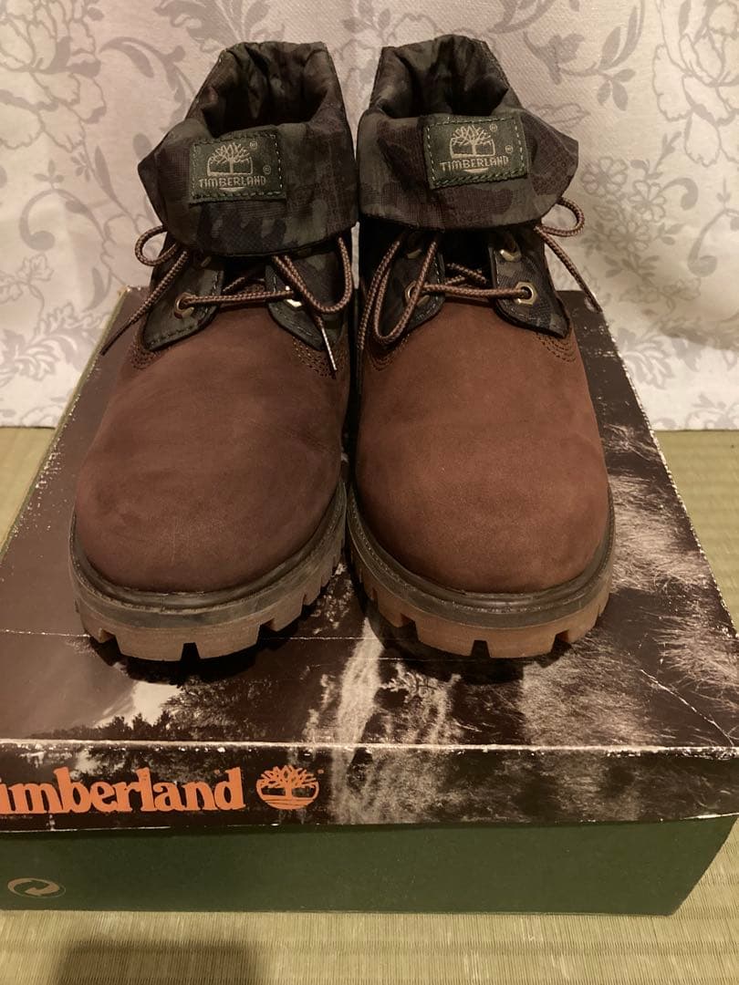 美品ティンバーランド　ロールトップ　9W27センチ