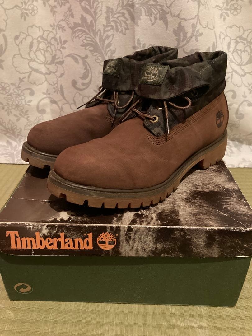 美品ティンバーランド　ロールトップ　9W27センチ