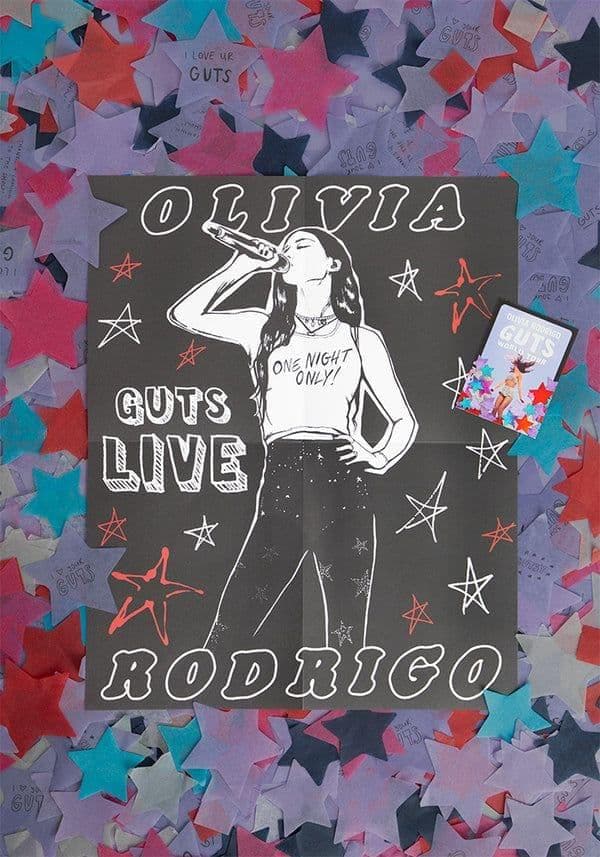 アート・デザイン・音楽 OLIVIA RODRIGO GUTS WORLD TOUR BOOK