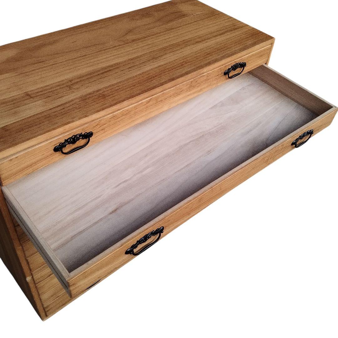 桐箪笥 桐たんす 10段 和服 着物 衣裳箱 アンティーク