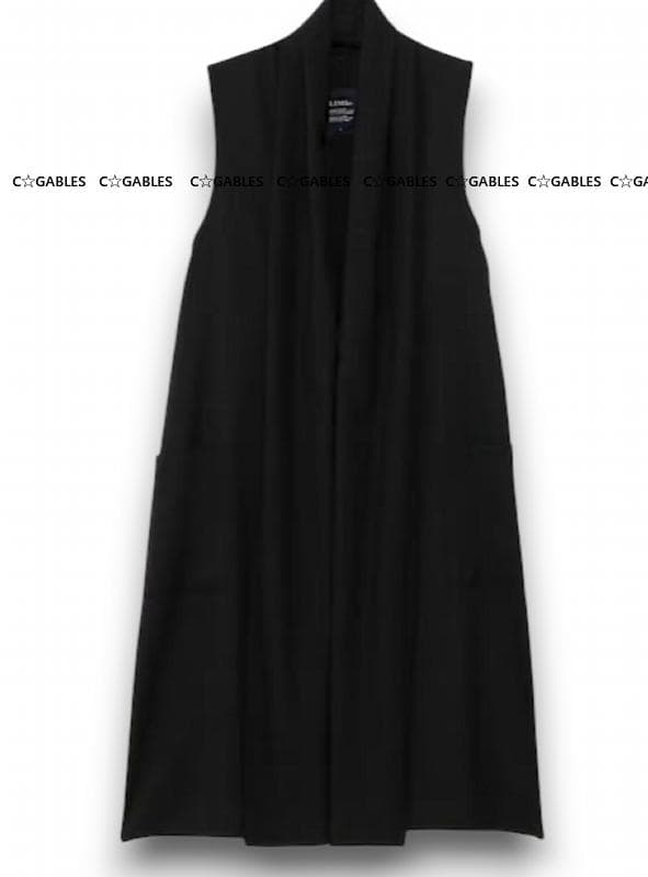 LIMI feu リミフゥ　定番商品　ウールギャバジンベスト　ヨウジヤマモト