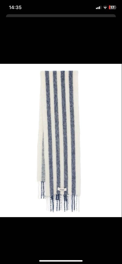 jacquemus マフラー　ジャックムス