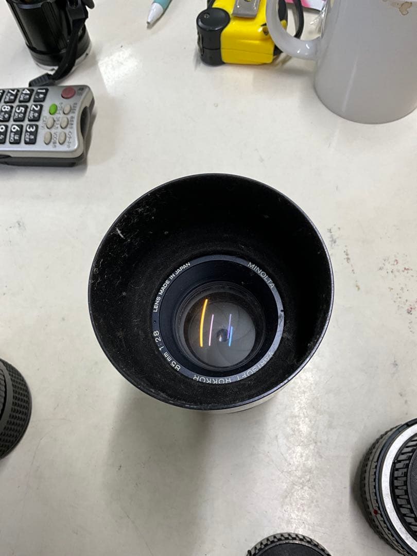 Minolta カメラレンズ　3個セット