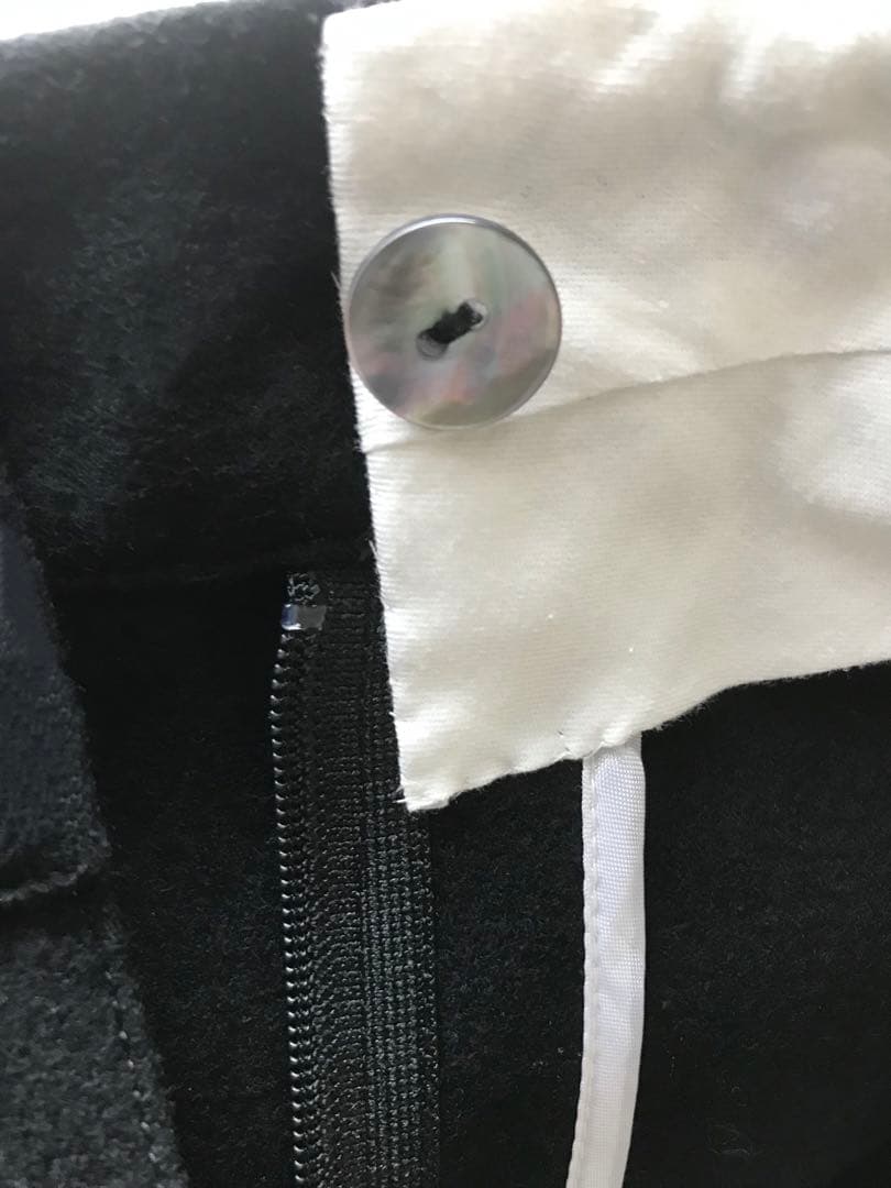 ◎ ADORE ウールサキソニーサイドリボンセンタープレスパンツ 38