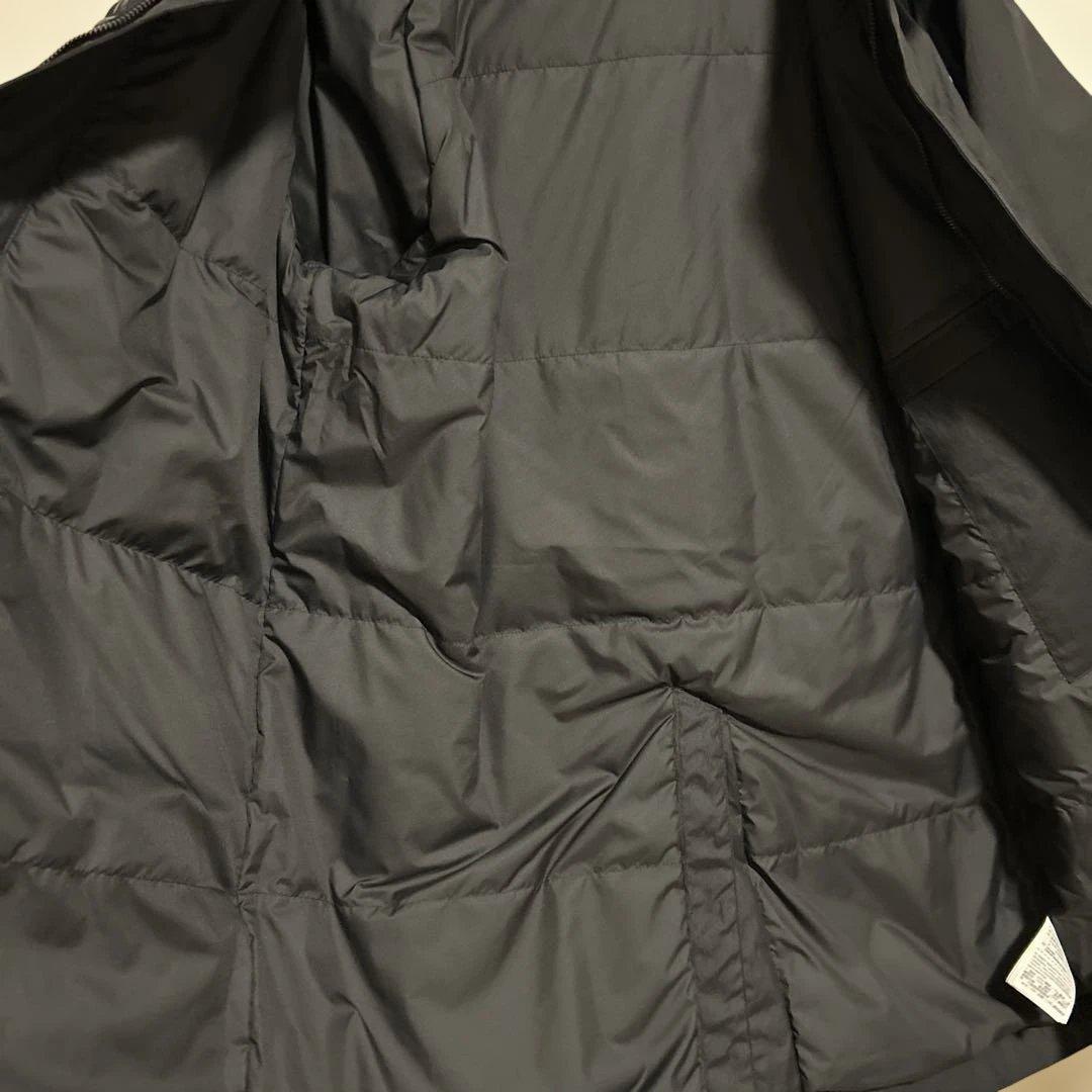 【ナイキエアマックス×鹿島アントラーズ】中綿ベンチコート　ブラック　ナイロン　Ｌ