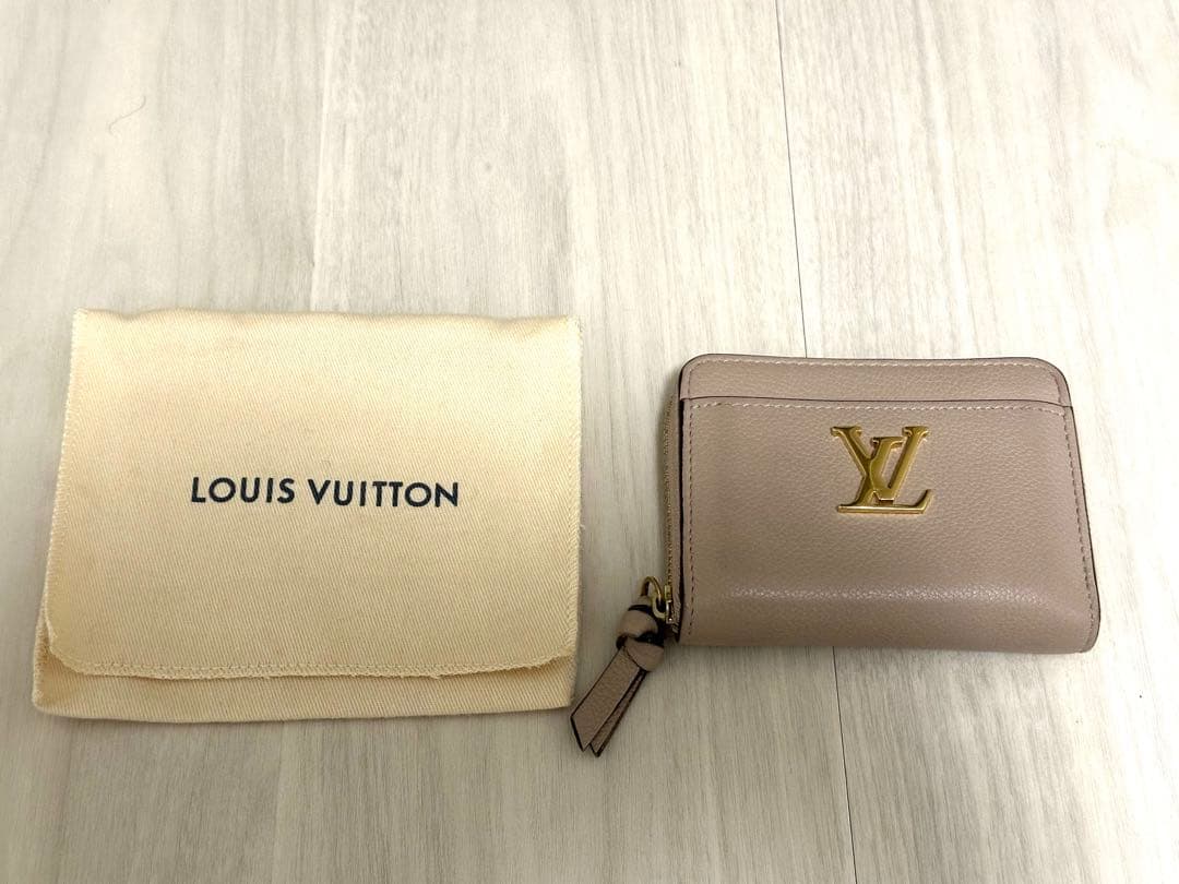 R*6様 LOUIS VUITTON ロックミー ジッピー パース グレー