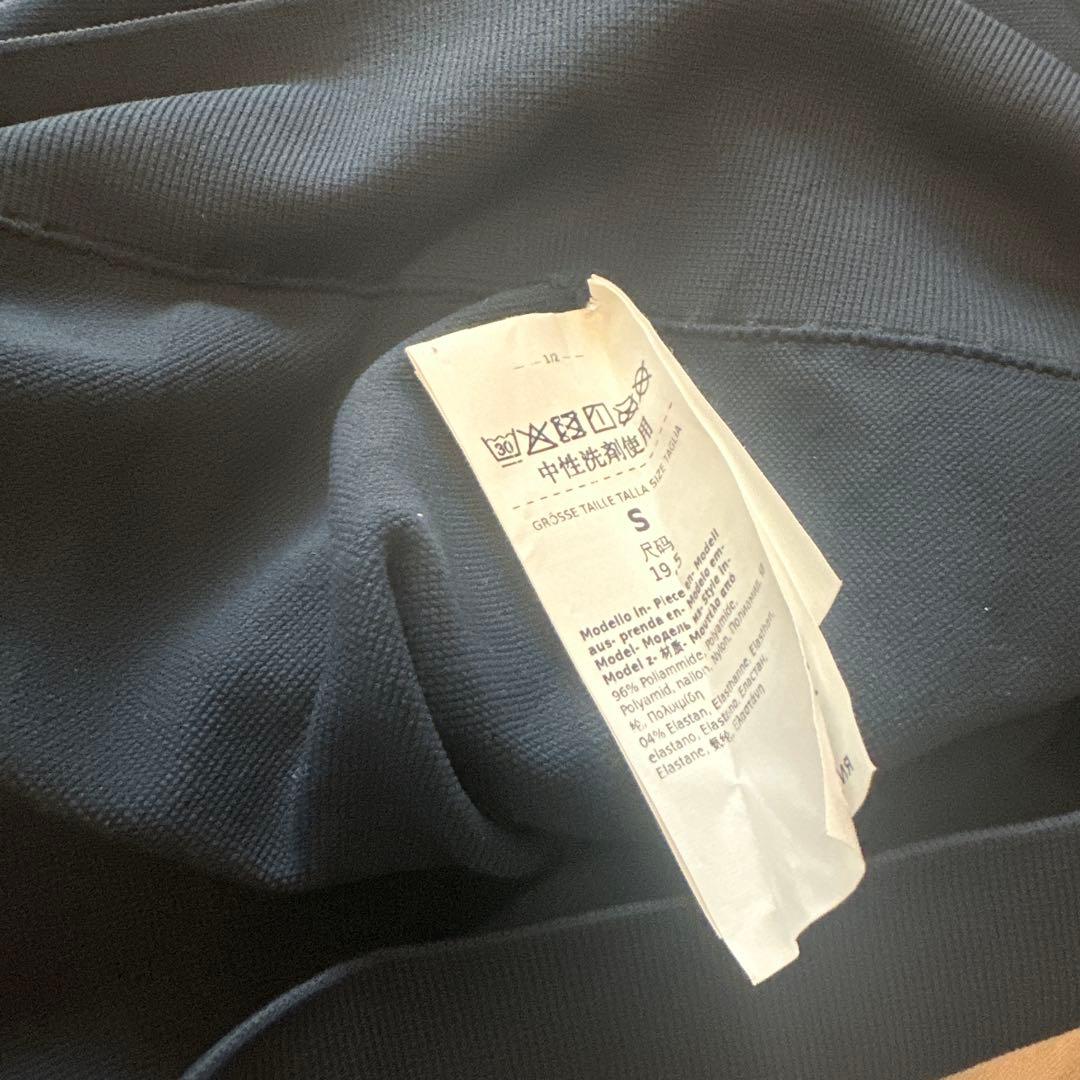 S MAX MARAネイビー ロゴレギンス