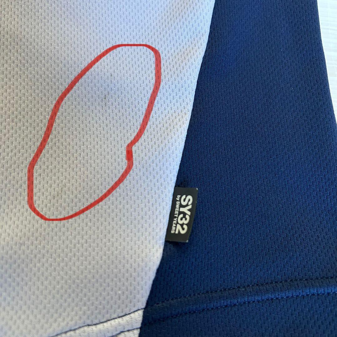 ⭐︎SY32⭐︎ノースリーブ ネイビー XL 朝倉未来愛用クリーニング済