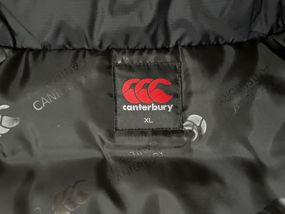 貴重 慶應大学ラグビー部 カンタベリー インサレーションコート XL 黒