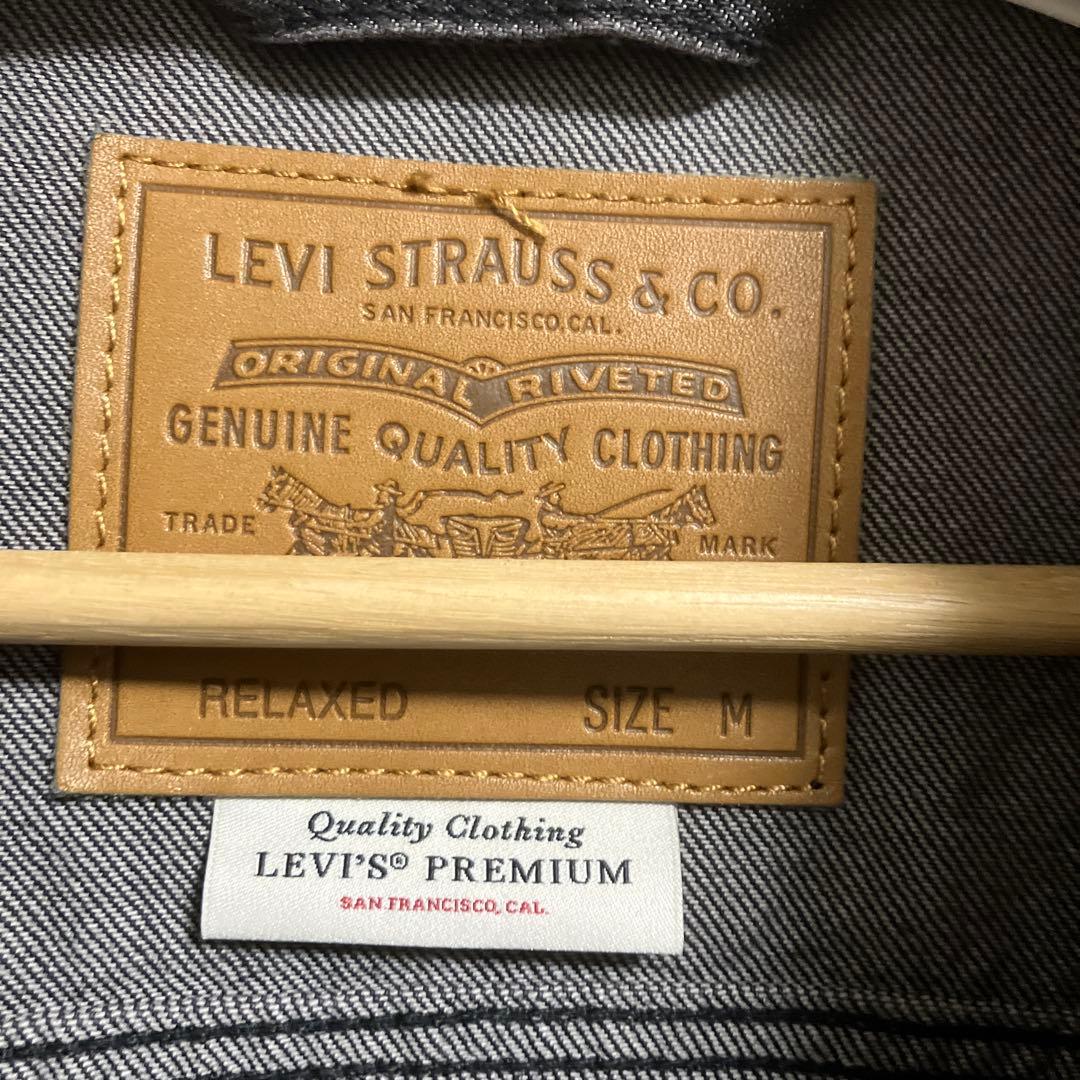 Levi's 大戦1stブラックデニムジャケット　M