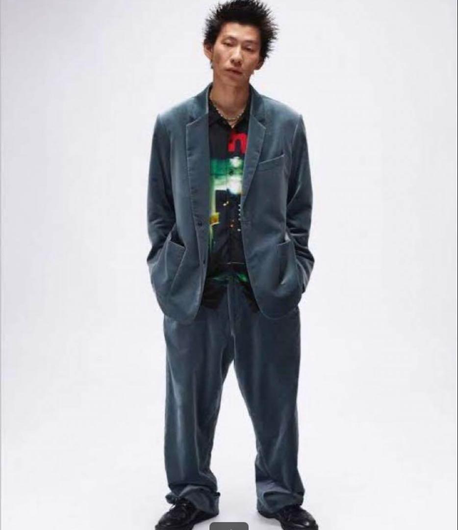 新品　Supreme Velvet Suit スーツ　セットアップ　setup